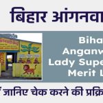 बिहार आंगनवाड़ी सुपरवाइजर रिजल्ट | ICDS Bihar Anganwadi Lady Supervisor Merit List, LS Result