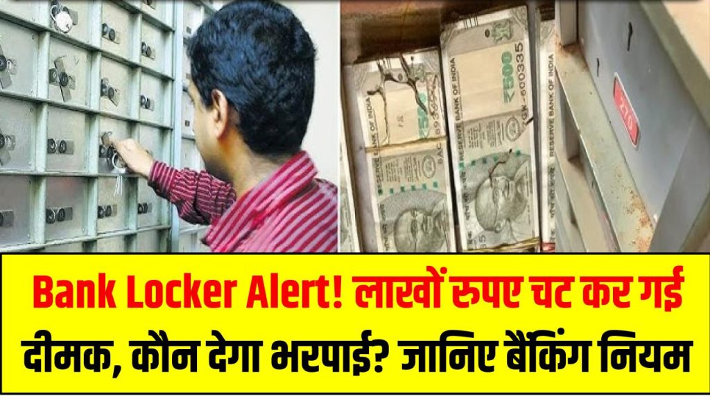 Bank Locker Alert! लाखों रुपए चट कर गई दीमक – अब कौन देगा भरपाई? जानिए बैंकिंग नियम