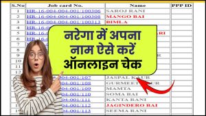 Nrega Job Card List: नरेगा में अपना नाम ऐसे करें ऑनलाइन चेक, घर बैठे फोन पर ही