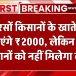 PM Kisan Nidhi Yojana News: परसों आएंगे किसानों के खाते में आएंगे ₹2000, लेकिन इन किसानों को नहीं मिलेगा लाभ!