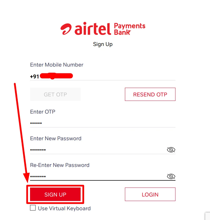 Sign-up-Registration-form-tez-portal