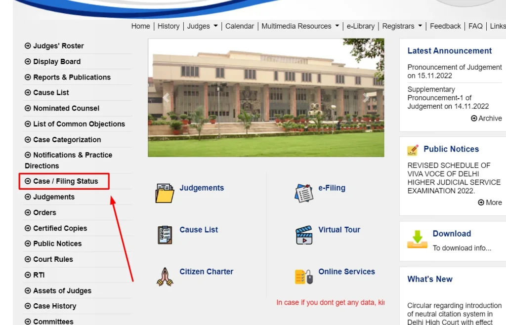 delhi-high-court-case-status-online-check