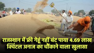 राजस्थान में फ्री गेहूं नहीं बंट पाया! 4.69 लाख क्विंटल अनाज LAPSE – खुलासा चौंकाने वाला