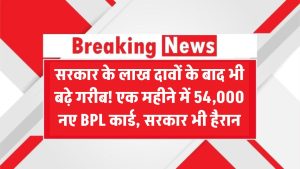 BPL List Shock: सरकार के लाख दावों के बाद भी बढ़े गरीब! इस जिले में सबसे ज्यादा बुरा हाल – नाम जानकर चौंक जाएंगे