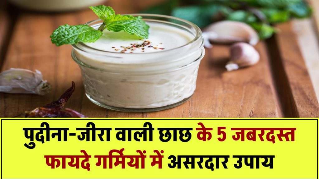 पुदीना और भुना जीरा डालकर छाछ पीने से होते हैं ये 5 जबरदस्त फायदे – गर्मियों के लिए रामबाण उपाय